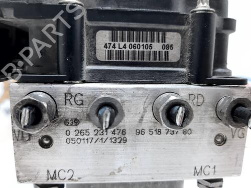 ABS pump PEUGEOT 307 Break (3E) 1.6 HDi 110 | BP20742365M43 