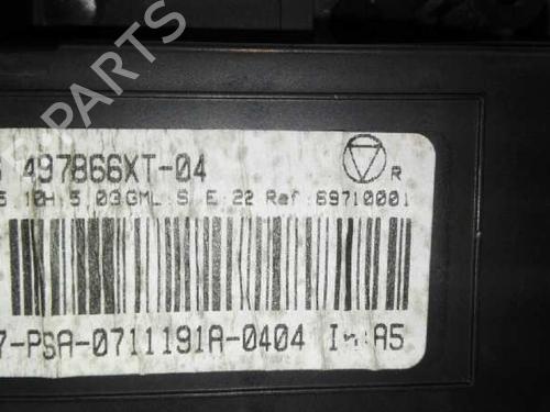 Climate control PEUGEOT 207 SW (WK_) 1.6 HDi | BP20790200I5 
