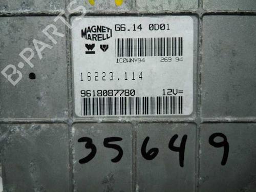Engine control unit (ECU) PEUGEOT 306 (7B, N3, N5) 1.4 SL | BP20796044M57 