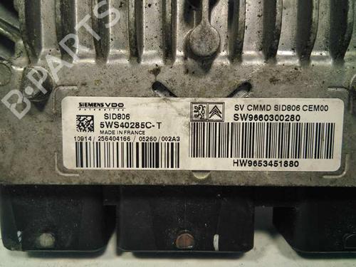 Engine control unit (ECU) CITROËN C3 I (FC_, FN_) 1.4 HDi | BP20796456M57 