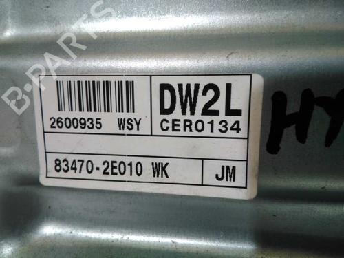 Rear left window mechanism HYUNDAI TUCSON (JM) 2.0 CRDi | BP20733500C24 