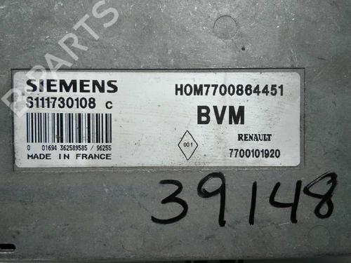 Engine control unit (ECU) RENAULT MEGANE I (BA0/1_) 1.4 e (BA0E, BA0V) | BP20798131M57 