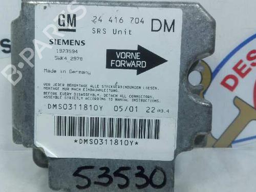 ECU airbags OPEL ZAFIRA A MPV (T98) 2.0 DTI 16V (F75) | BP20806047M53 