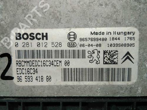 Engine control unit (ECU) PEUGEOT 206 Hatchback (2A/C) 1.4 HDi eco 70 | BP20795586M57 