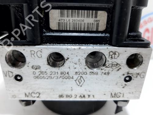ABS pump RENAULT CLIO III (BR0/1, CR0/1) 1.5 dCi (C/BR0G, C/BR1G) | BP20758608M43 
