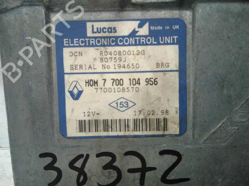 Engine control unit (ECU) RENAULT KANGOO (KC0/1_) D 65 1.9 (KC0E, KC02, KC0J, KC0N) | BP20797561M57