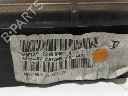 Display monitor NISSAN ALMERA II (N16) 2.2 Di | BP20780320C48 