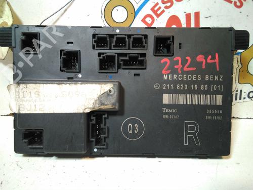 Used Comfort control module MERCEDES-BENZ E-CLASS (W211) E 270 CDI (211.016) (177 hp) 20790439