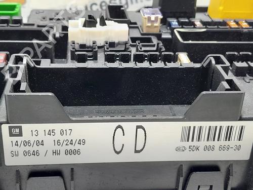 Fuse box OPEL ASTRA H (A04) 1.6 (L48) | BP20760432E1 