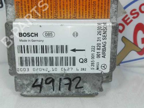 ECU airbags MERCEDES-BENZ A-CLASS (W168) A 170 CDI (168.008) | BP20804096M53 