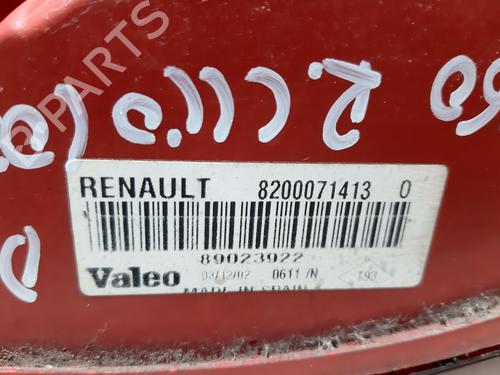 Left taillight RENAULT CLIO II (BB_, CB_) 1.5 dCi (B/CB07) | BP20749423C34 