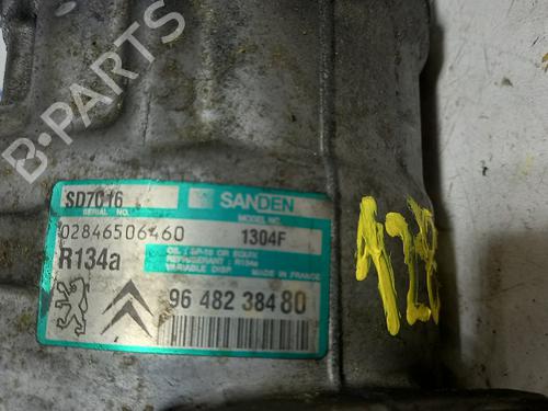 AC compressor PEUGEOT 407 (6D_) 1.6 HDi 110 (6D9HZC, 6D9HYC) | BP20747045M34