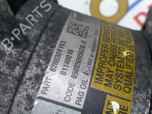AC compressor RENAULT MEGANE II Estate (KM0/1_) 1.9 dCi (KMRG, KM1G, KM0G, KM2C) | BP20783005M34 