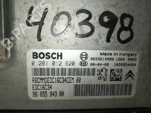 Engine control unit (ECU) CITROËN BERLINGO / BERLINGO FIRST MPV (MF_, GJK_, GFK_) 1.6 HDI 75 (MF9HW, GJ9HWC, GF9HWC, GN9HWC) | BP20793887M57 