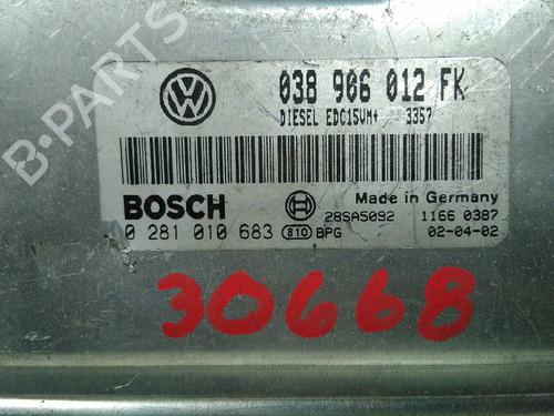 Engine control unit (ECU) SEAT TOLEDO II (1M2) 1.9 TDI | BP20792946M57 