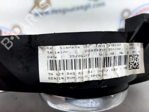 Instrument cluster PEUGEOT 207 (WA_, WC_)  | BP20756450C47 