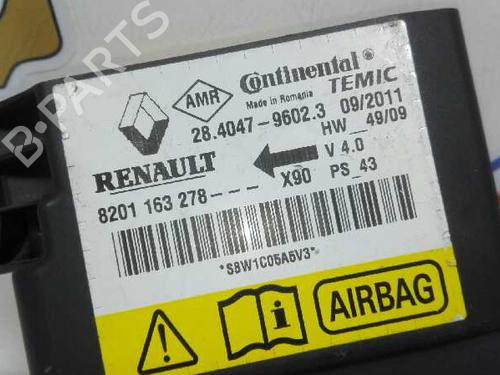 ECU airbags DACIA SANDERO  | BP20804200M53 