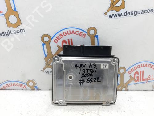 Engine control unit (ECU) AUDI A3 (8P1) 1.9 TDI | BP20753867M57 