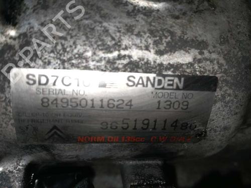 AC compressor CITROËN C4 Grand Picasso I (UA_) 1.6 HDi | BP20803861M34 