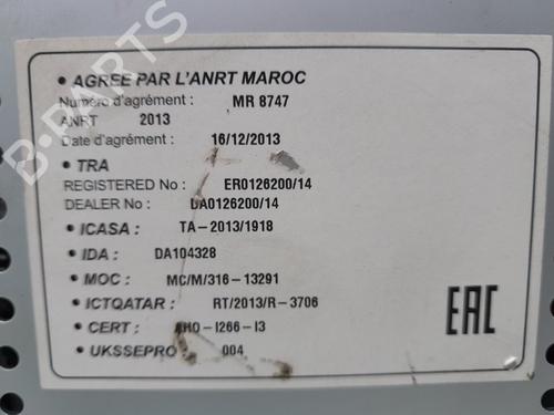 Radio OPEL CORSA E (X15)  | BP24372493E6 