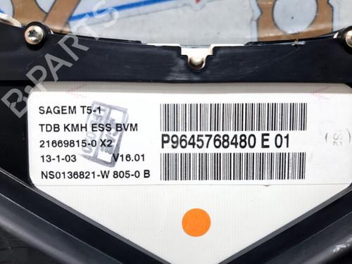 Instrument cluster PEUGEOT 307 (3A/C) 1.6 16V | BP20737226C47 
