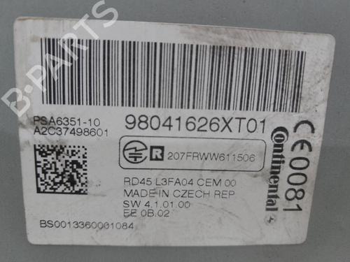 Radio CITROËN BERLINGO MULTISPACE (B9) 1.6 HDi 75 16V | BP24372484E6 