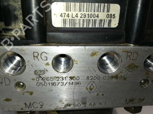 ABS pump RENAULT GRAND SCÉNIC II (JM0/1_) 1.5 dCi (JM02, JM13) | BP20809602M43 