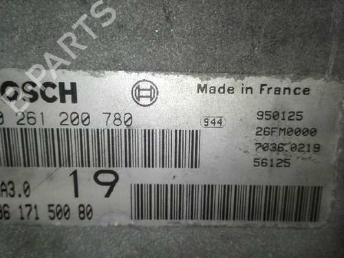 Engine control unit (ECU) CITROËN AX (ZA-_) 10 | BP20775743M57 