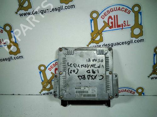 Used Engine control unit (ECU) CITROËN XSARA (N1) 2.0 HDi 90 (90 hp) 20794985