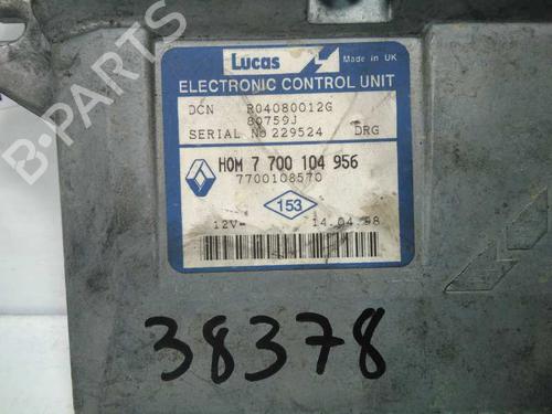 Engine control unit (ECU) RENAULT KANGOO (KC0/1_) D 65 1.9 (KC0E, KC02, KC0J, KC0N) | BP20797569M57 