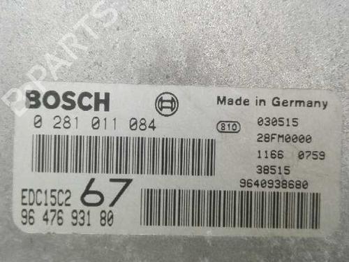 Engine control unit (ECU) CITROËN XSARA PICASSO (N68) 2.0 HDi | BP20785395M57 