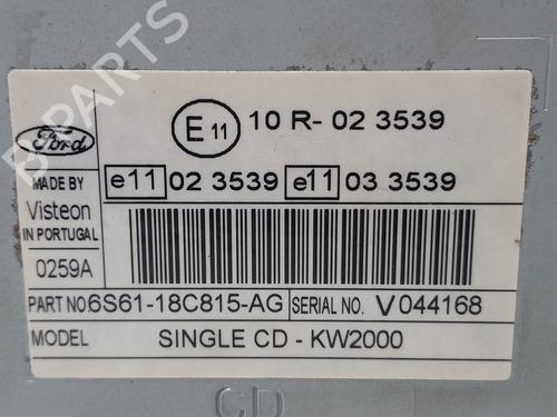 Radio FORD FIESTA V (JH_, JD_) 1.3 | BP24372488E6 
