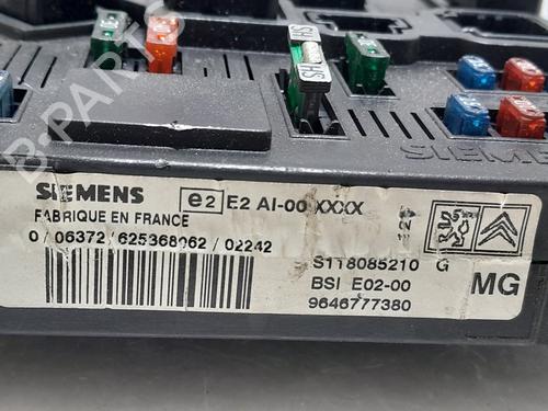 Fuse box PEUGEOT 206 Hatchback (2A/C) 1.1 i | BP20764515E1 