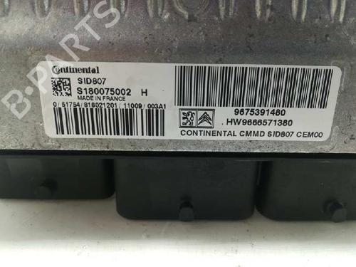 Engine control unit (ECU) CITROËN C4 Picasso I MPV (UD_) 1.6 HDi 110 | BP20728648M57 