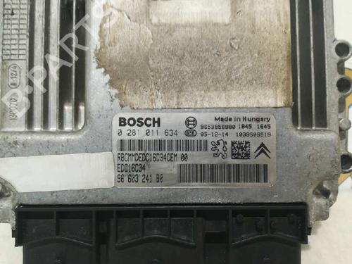 Engine control unit (ECU) PEUGEOT 307 Break (3E) 1.6 HDi 110 | BP20800889M57 