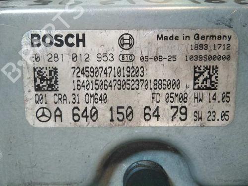 Engine control unit (ECU) MERCEDES-BENZ A-CLASS (W169) A 180 CDI (169.007, 169.307) | BP20791306M57 