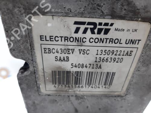 ABS pump SAAB 9-3 (YS3F, E79, D79, D75) 2.2 TiD | BP20747395M43 