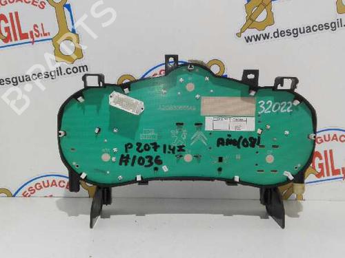 Instrument cluster PEUGEOT 207 (WA_, WC_) 1.4 16V | BP20779211C47 
