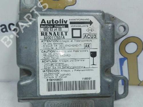 ECU airbags RENAULT MEGANE I (BA0/1_) 1.9 D Eco (BA0A, BA0U, BA0R) | BP20804318M53 