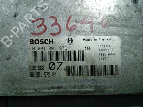 Engine control unit (ECU) CITROËN XSARA Coupe (N0) 2.0 HDI 90 | BP20794661M57 