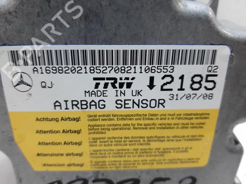 ECU airbags MERCEDES-BENZ A-CLASS (W169) A 180 CDI (169.007, 169.307) | BP20751996M53 