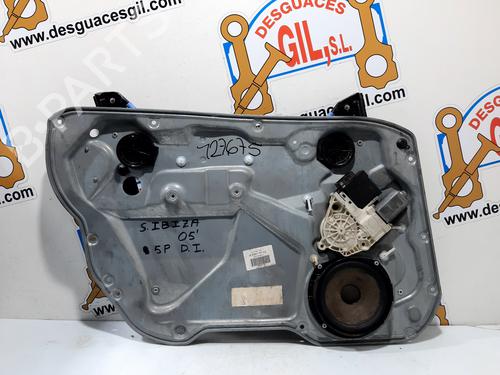 Used Front left window mechanism SEAT IBIZA III (6L1) [2002-2009]  20746898
