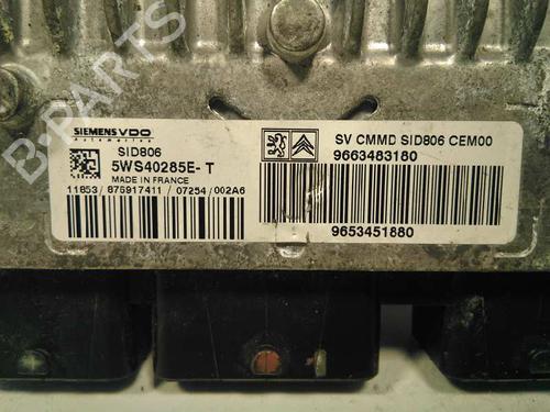Engine control unit (ECU) CITROËN C2 (JM_) 1.4 HDi | BP20796496M57 