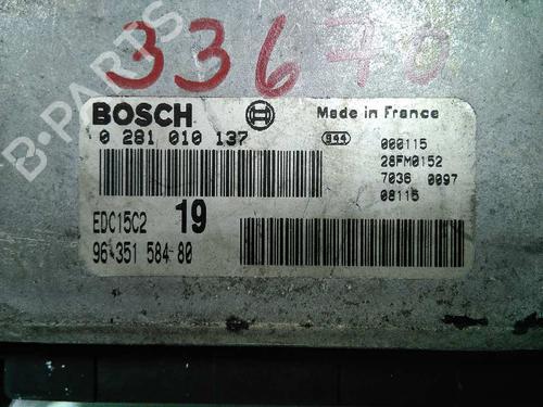 Engine control unit (ECU) CITROËN XSARA PICASSO (N68) 2.0 HDi | BP20794706M57