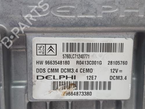 Engine control unit (ECU) PEUGEOT 407 (6D_) 2.0 (6DRFNB, 6DRFNE) | BP29010679M57 