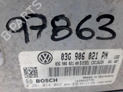 Engine control unit (ECU) VW GOLF VI (5K1) 2.0 TDI | BP20735140M57 