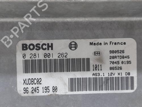 Engine control unit (ECU) PEUGEOT 406 (8B) 1.9 TD | BP20771499M57 