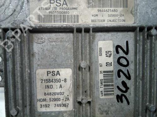 Engine control unit (ECU) PEUGEOT 206 Hatchback (2A/C) 1.4 LPG | BP20796235M57 
