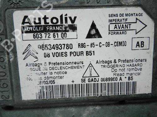 ECU airbags CITROËN C4 I (LC_)  | BP20803391M53 