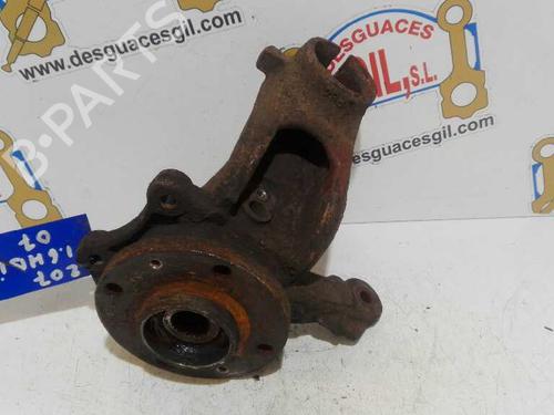 Used Left front steering knuckle PEUGEOT 207 (WA_, WC_) 1.6 HDi (90 hp) 20779318